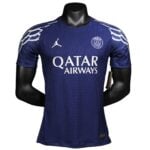 Paris Saint-Germain 25/26 Fourth Blue Authentic Soccer Jersey - Custom Mens Football Kit