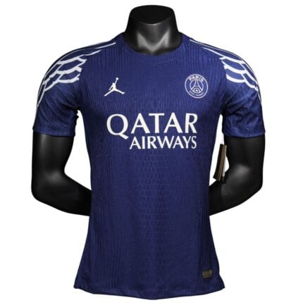 Paris Saint-Germain 25/26 Fourth Blue Authentic Soccer Jersey - Custom Mens Football Kit