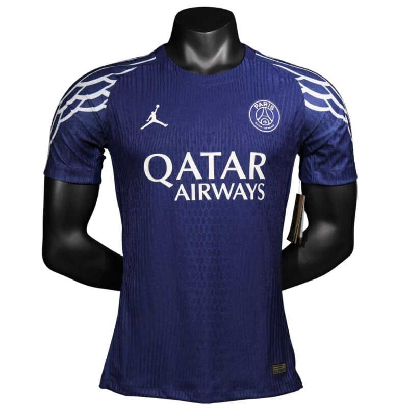 Paris Saint-Germain 25/26 Fourth Blue Authentic Soccer Jersey - Custom Mens Football Kit
