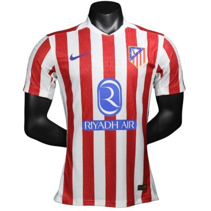 Atletico Madrid 2025-26 Authentic Home Player Jersey – Cheap Custom Personalized