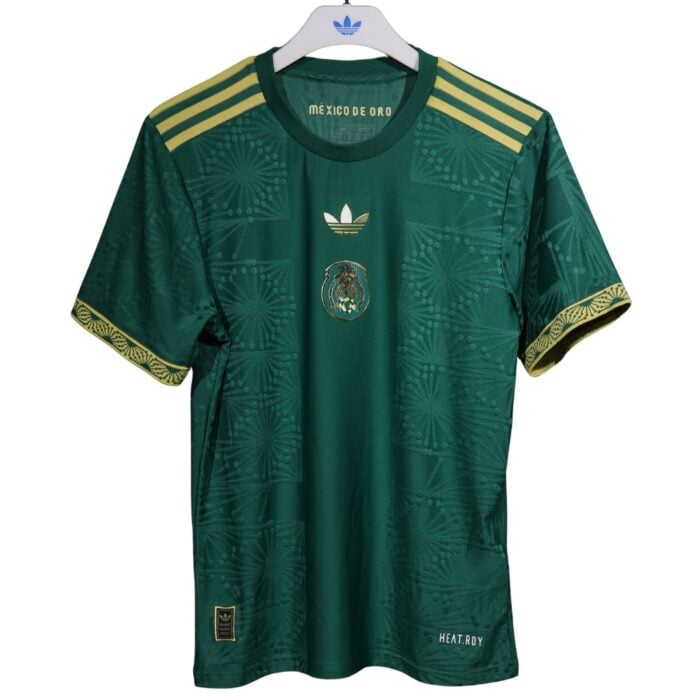 Cheap Custom Mexico Green & Gold Home Player Jersey – Personalized Authentic Football Shirt