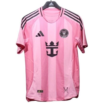 Customizable Inter Miami 25–26 Home Player Short-Sleeve Jersey – Cheap Authentic Soccer Shirt