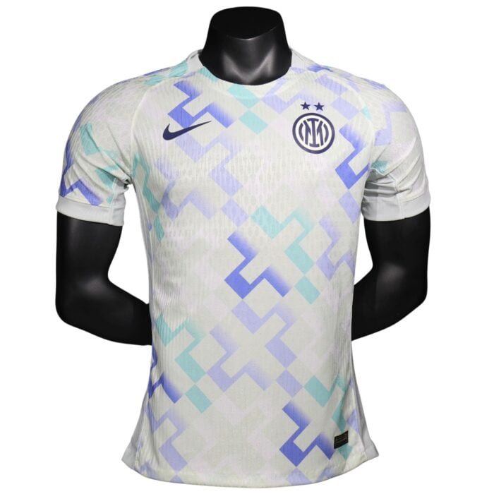 Cheap Custom Inter Milan 2025–26 Away Player Short-Sleeve Jersey – Personalized Authentic Football Shirt