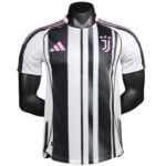 Cheap Custom Juventus 2025–26 Home Player Short-Sleeve Jersey – Personalized Authentic Juve Football Shirt