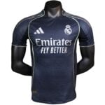 Cheap Custom Real Madrid 2025–26 Away Player Short-Sleeve Jersey – Personalized Authentic RMFC Football Shirt