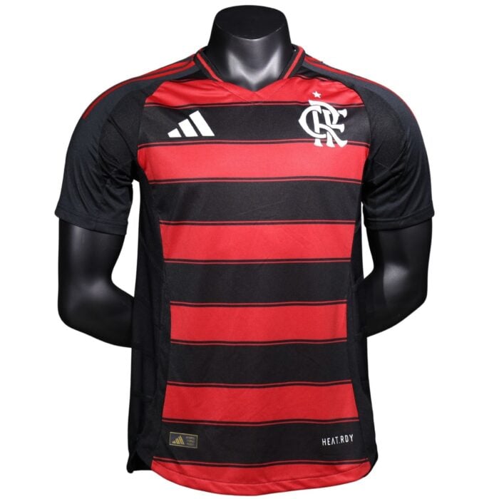 Cheap Custom Flamengo 2025–26 Home Player Jersey – Authentic Personalized Football Shirt